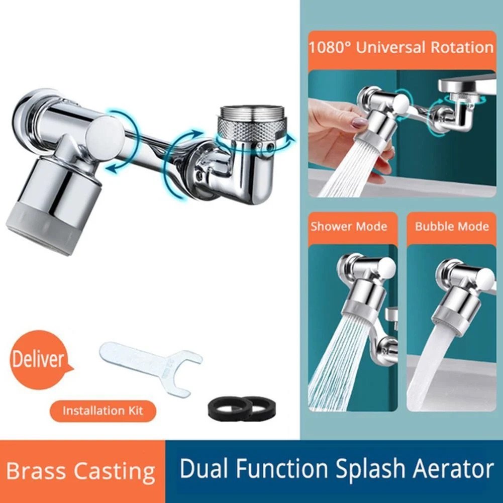1080&deg; ROTATING SPLASH FILTER FAUCET