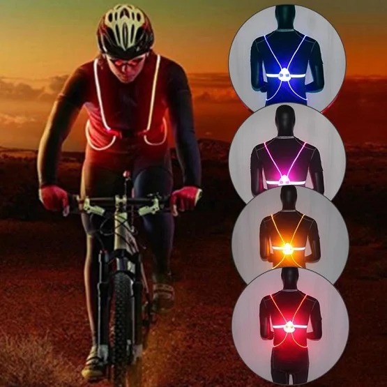 LED Reflective Safety Vest